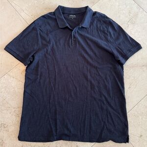 Vince Men's Deep Blue Polo Shirt
